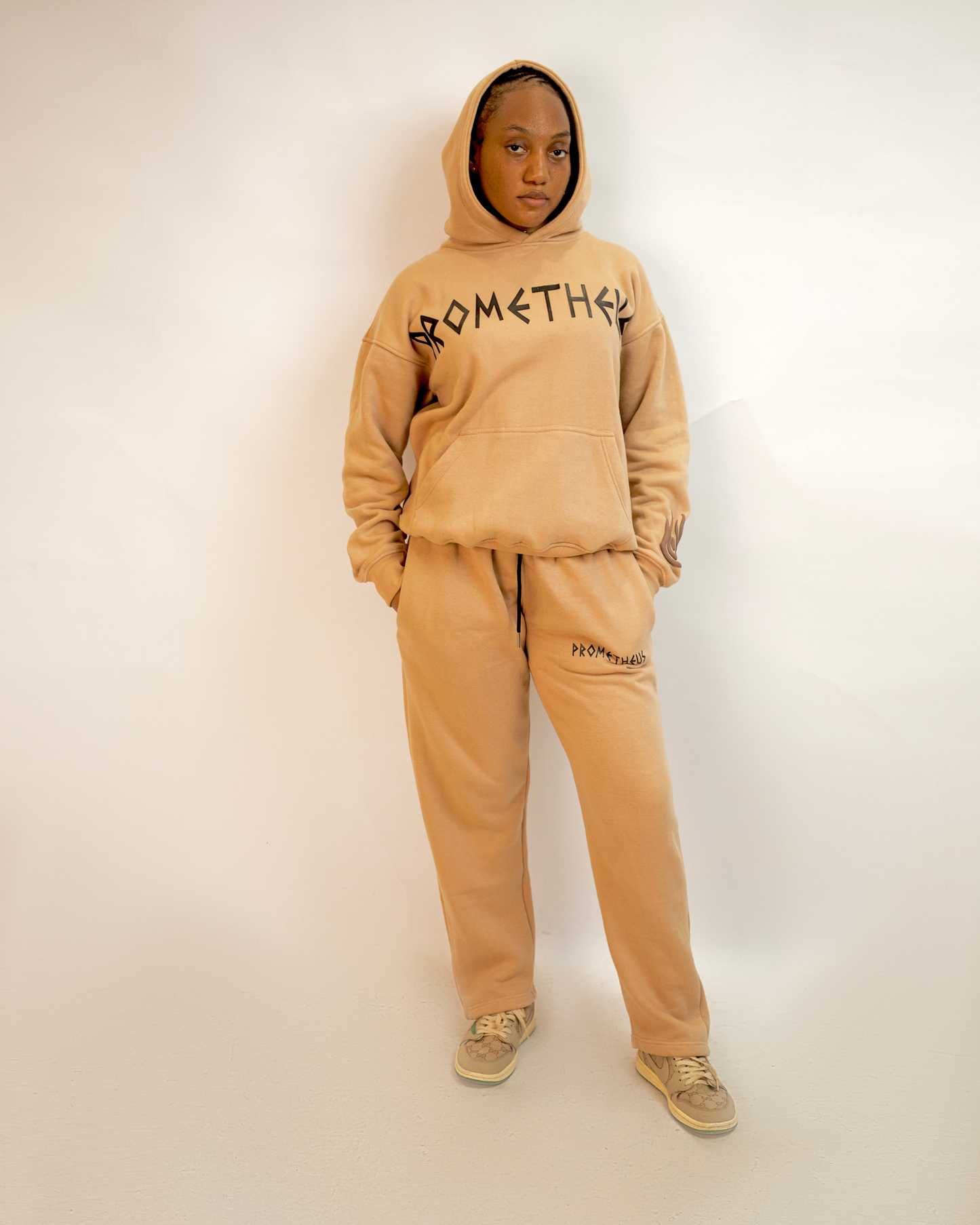 PROMETHEUS Pyre Sentinel Hoodie - Tan