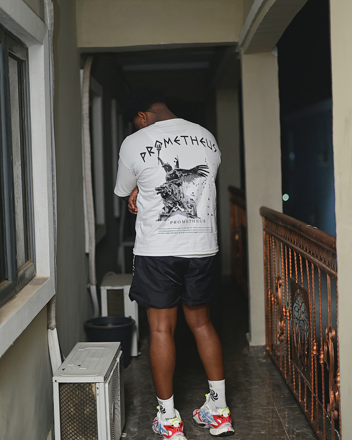 PROMETHEUS Titan's Vow T-shirt - White